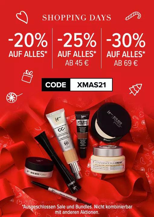 XMAS Shopping Days Christmas Shopping Days Angebote