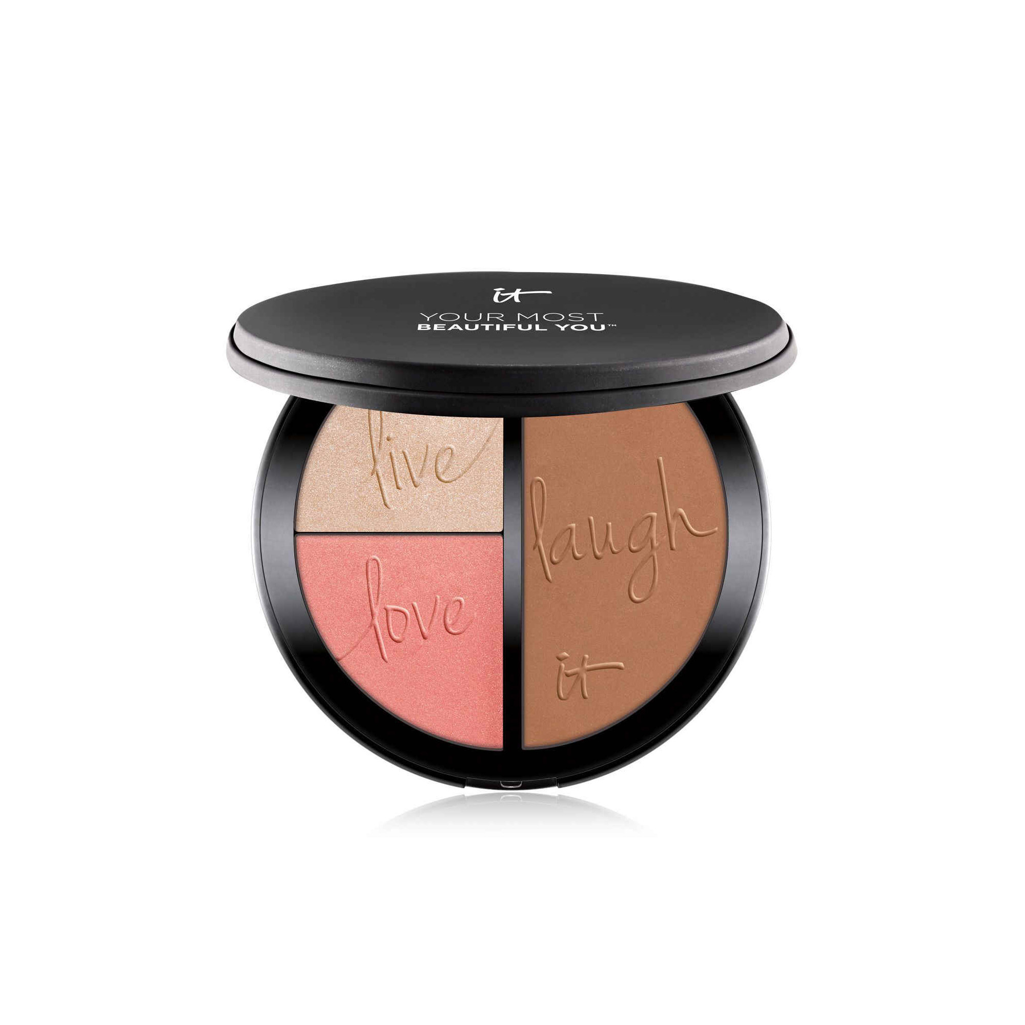 Your Most Beautiful You Anti-Aging Matte Bronzer, Radiance Luminizer & Brightening Blush Palette