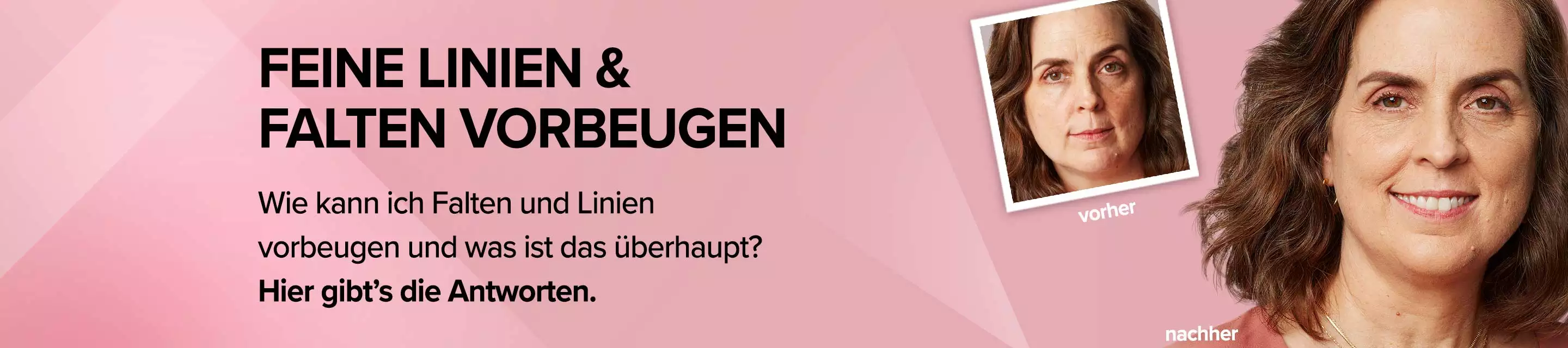 Feine Linien und Falten vorbeugen