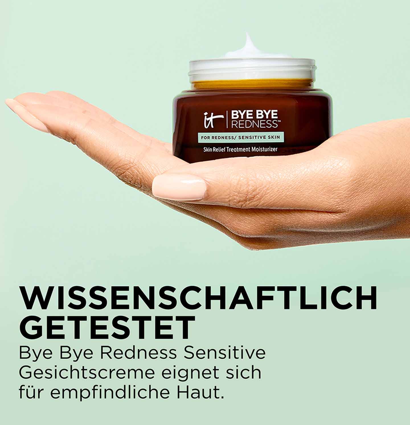 wissenschaftlich getestete bye bye redness sensitive
