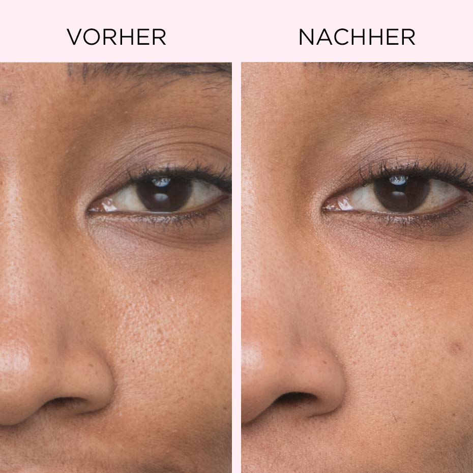 CC Cream Vorher/Nachher